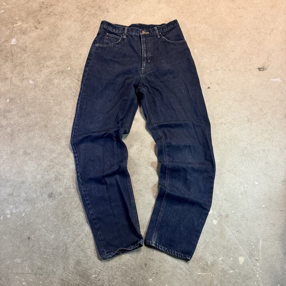 VINTAGE EDWIN SLIM FIT JEANS*MADE IN JAPAN*BLACK* 34" X 34"